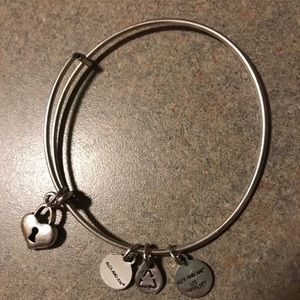 Alex and Ani bracelet, silver